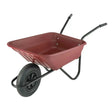 Multi-Purpose Wheelbarrow Burgundy Stable Accessories Barnstaple Equestrian Supplies