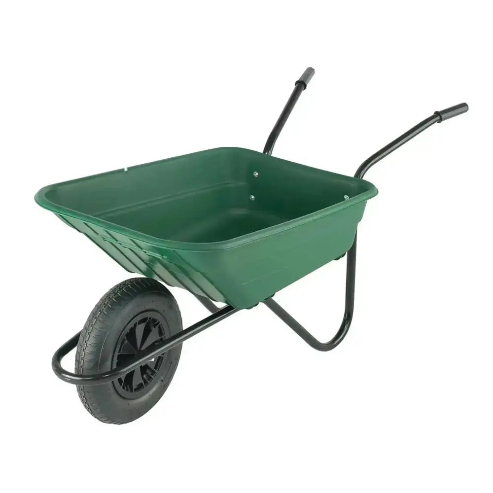 Multi-Purpose Wheelbarrow Racing Green Stable Accessories Barnstaple Equestrian Supplies