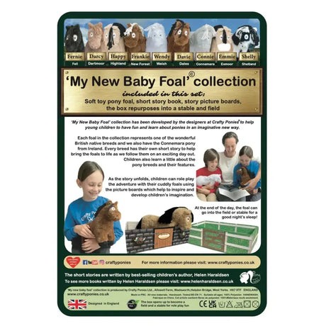 My New Baby Foal Collection Davie The Dales Pony Foal Toy Pony Barnstaple Equestrian Supplies