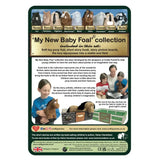 My new baby foal collection fernie the fell pony foal is a soft toy pony in brown and cream colors