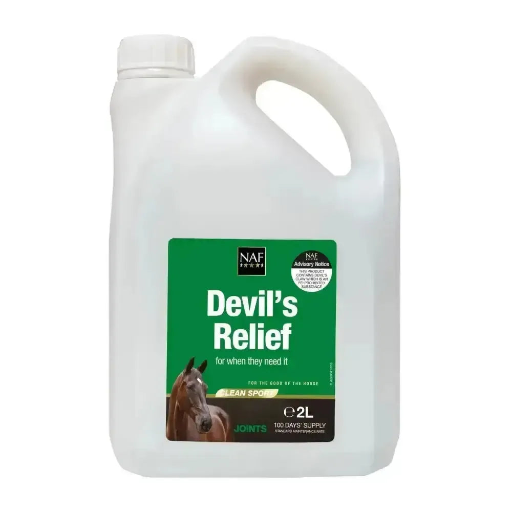 NAF Devils Relief 2 Litres Equine Joint Supplements