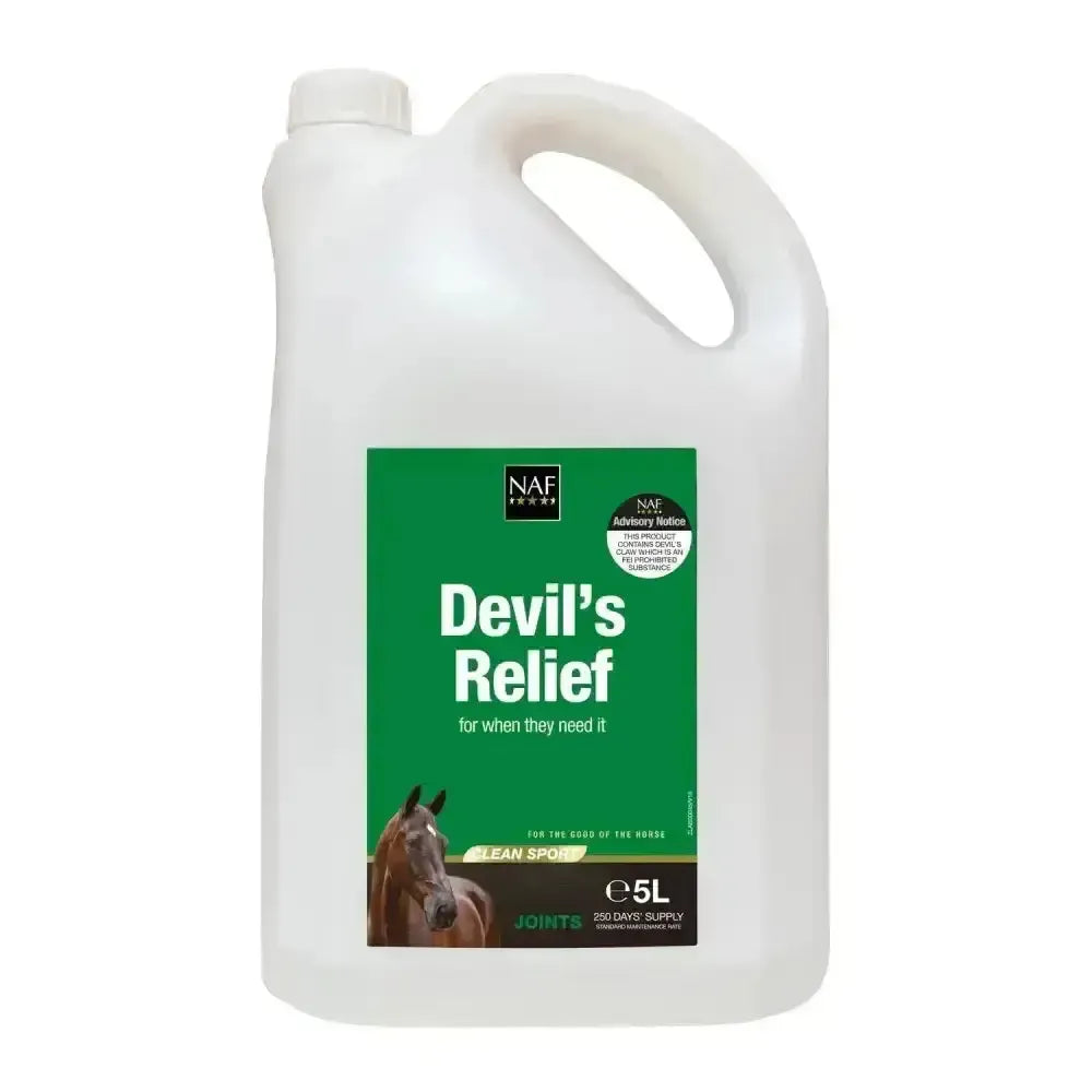 NAF Devils Relief 5 Litres Equine Joint Supplements