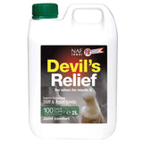 NAF Devils Relief Horse Supplements 2 Litres Barnstaple Equestrian Supplies