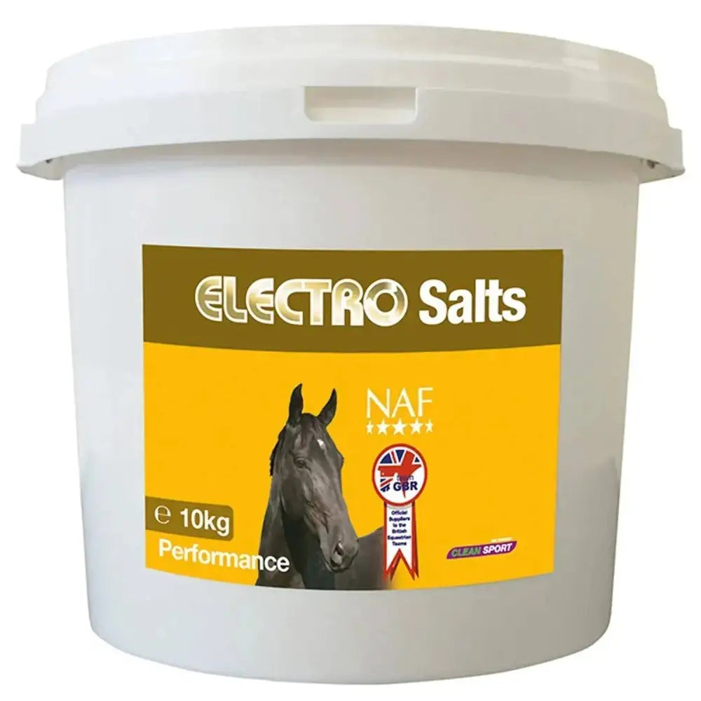 NAF Electro Salts Electrolytes For Horses 10Kg Horse Electrolytes Barnstaple Equestrian Supplies