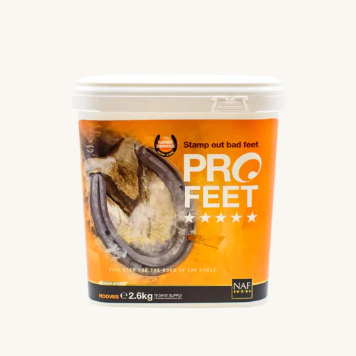 NAF ProFeet Powder Hoof Support 2.6kg Horse Hoof Supplements