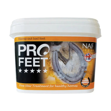 NAF Five Star Pro Feet Pellets 3kg Horse Hoof Supplements Barnstaple Equestrian Supplies