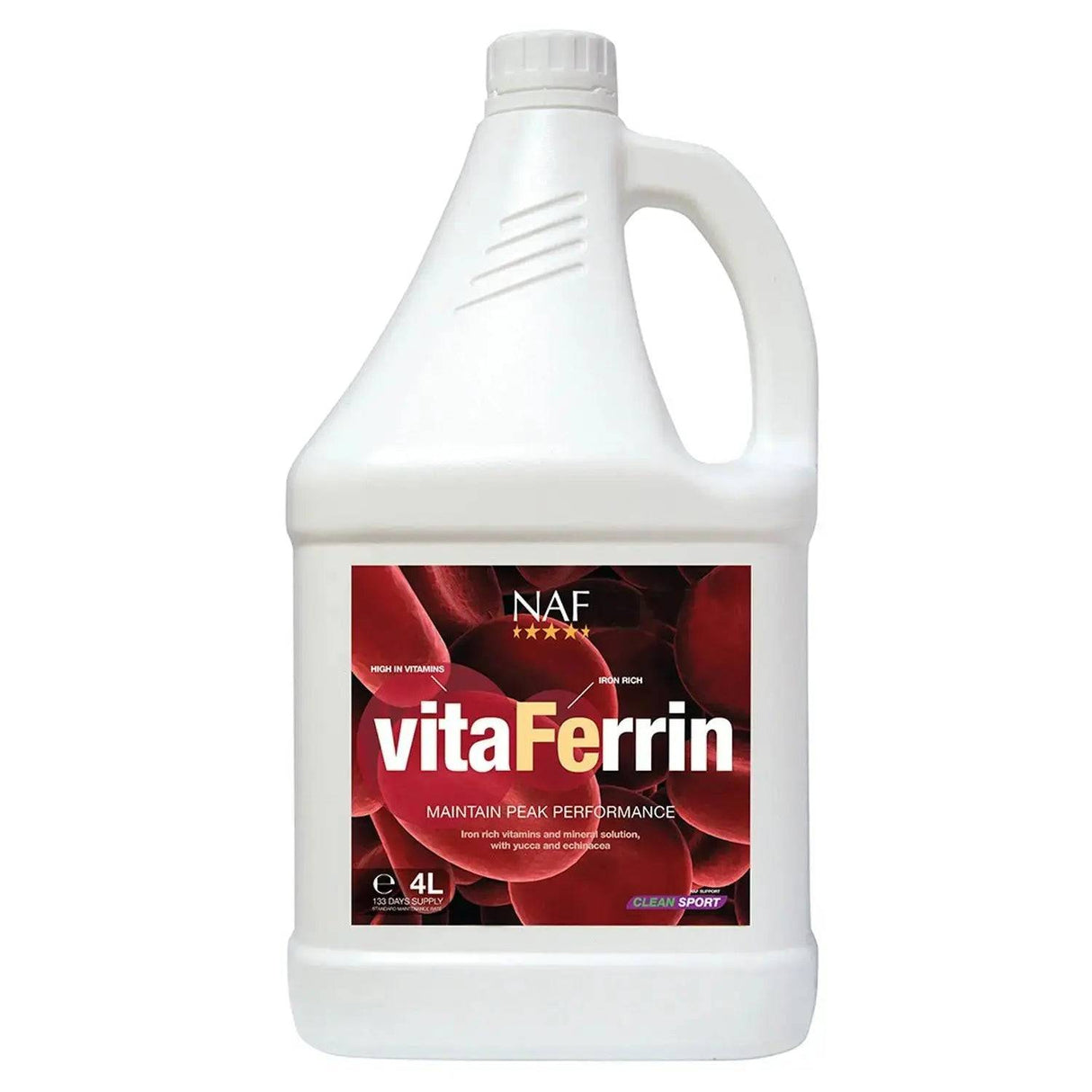 NAF Five Star Vitaferrin 4 Litre Barnstaple Equestrian Supplies