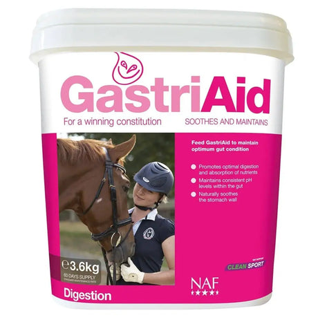 NAF GastriAid 1.8Kg Gut Balancers For Horses Barnstaple Equestrian Supplies