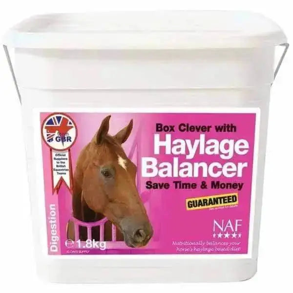 NAF Haylage Balancer 9Kg Gut Balancers For Horses Barnstaple Equestrian Supplies