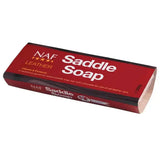 Red rectangular naf leather saddle soap package glycerine-based saddle soap with citronella for leather care