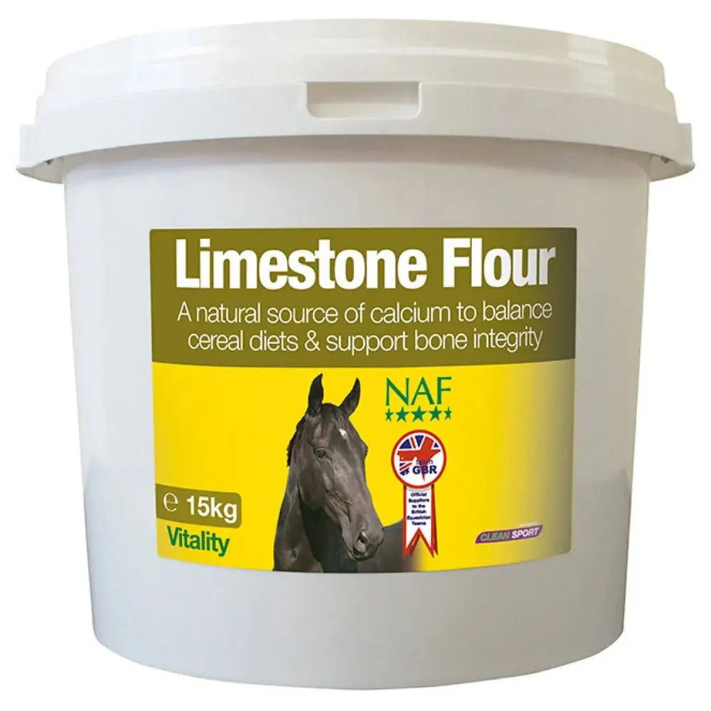 NAF Limestone Flour 3kg Horse Hoof Supplements Barnstaple Equestrian Supplies