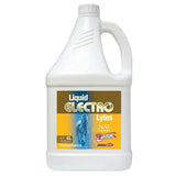 White plastic jug with handle and screw cap labeled naf liquid electro for horses body salts and essential body salts
