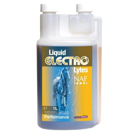 NAF Liquid Electro Lytes 1 Litre Horse Electrolytes Barnstaple Equestrian Supplies