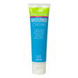 Blue and lime green tube of naf naturalintx wound cream for naturalintx wound care in horses and horse care use
