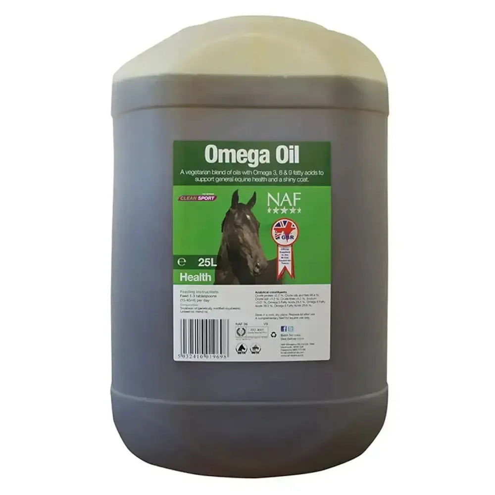 NAF Omega Oil 25 Litre Horse Supplements