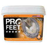 NAF Pro Feet Powder Hoof Support 1.3Kg Horse Hoof Supplements Barnstaple Equestrian Supplies