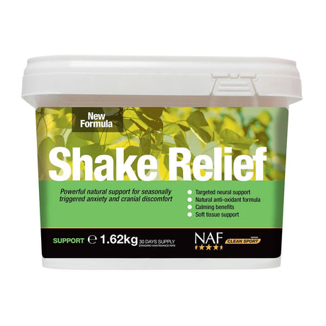NAF Shake Relief Horse Supplements Barnstaple Equestrian Supplies