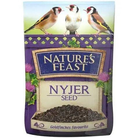 Nature's Feast Nyjer Seed For Wild Birds 1.75kg Feed Armstrong Richardson Wild Bird Food Barnstaple Equestrian Supplies