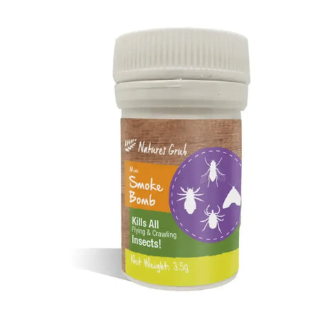 Natures Grub Red Mite Smoke Bomb 3.5G Chicken Mites