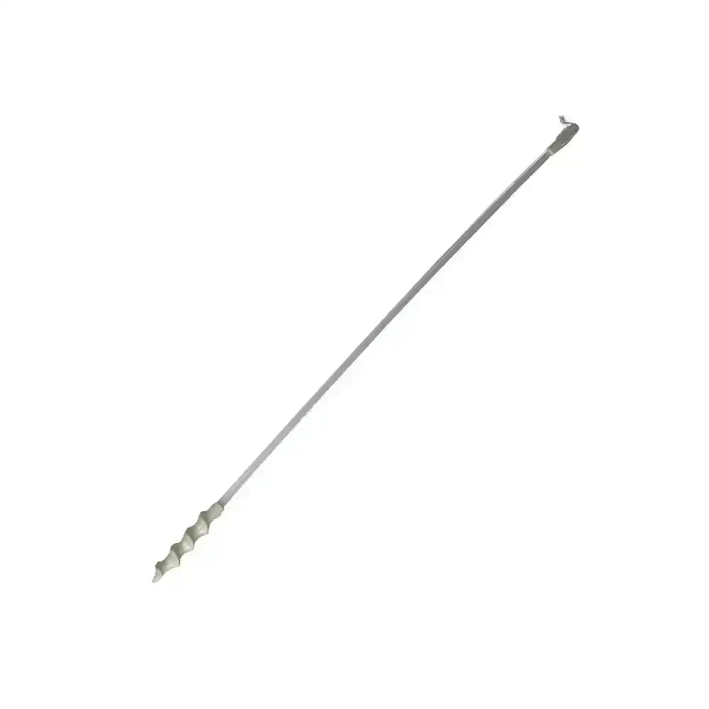 Silver metal ice pick with spiral handle and pointed tip for neogen catheter spiral artificial insemination use