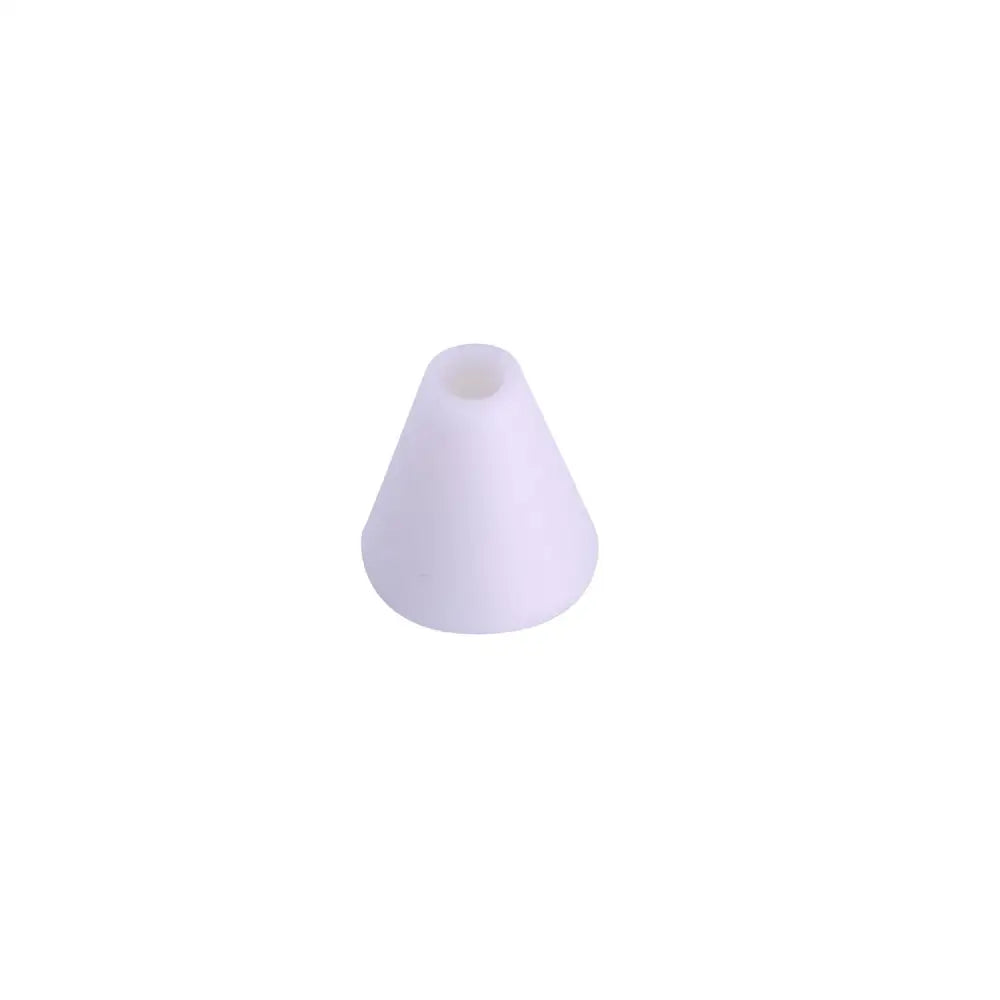 White conical silicone replacement foam tip for neogen mist replacement foam tip replacement use