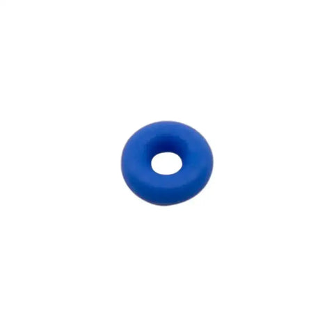 A vibrant blue neogen o-ring piston made of silicone with smooth texture for vaccinator bmv and neogen prima vaccinators