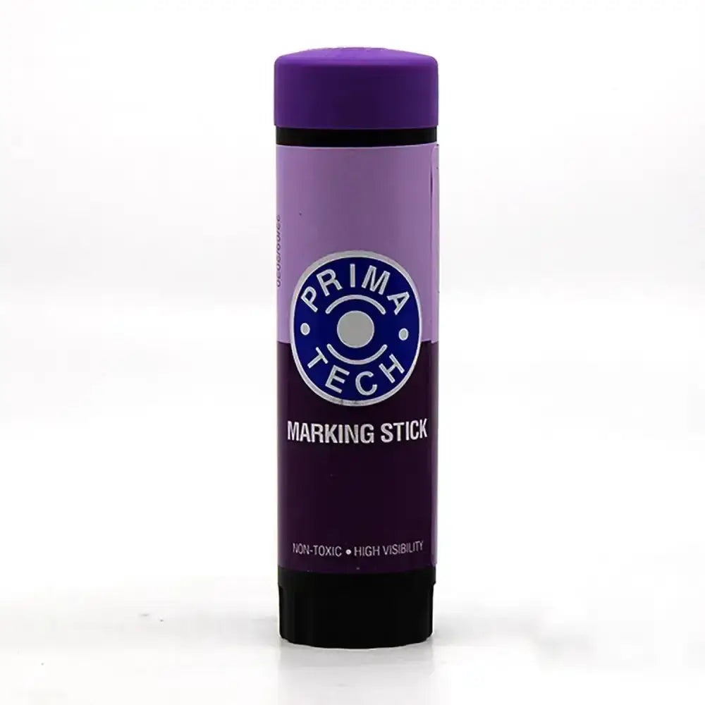 Purple prima tech neogen retractable marking stick with black cap and base for efficient animal marking