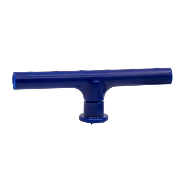 Blue plastic neogen t-bar nozzle modular pool cleaner head for easy debris removal and efficient cleaning