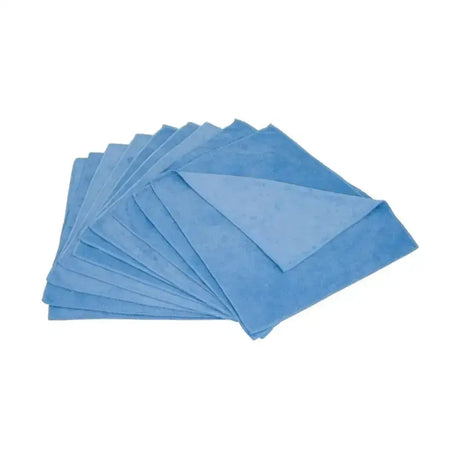 Blue neogen udder cloth microfibre cleaning cloths neatly fanned out lasting six times longer than regular cloths