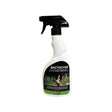 White plastic nettex agri bactocyde trigger spray disinfectant bottle with black nozzle and livestock label