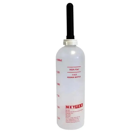 Nettex Agri Calf Feeder Bottle/Teat (Non-Vac System) 1.5 Litre Smallholder