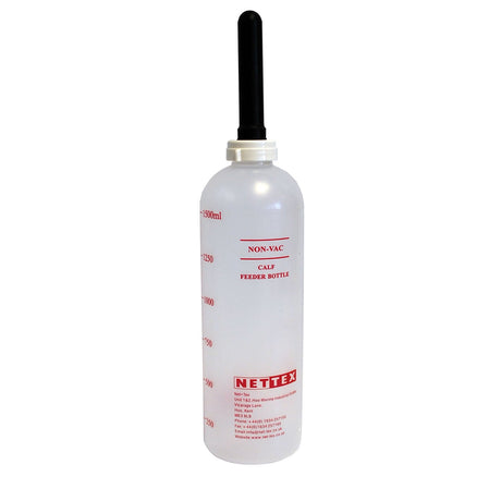 Nettex Agri Calf Feeder Bottle/Teat (Non-Vac System)  Barnstaple Equestrian Supplies