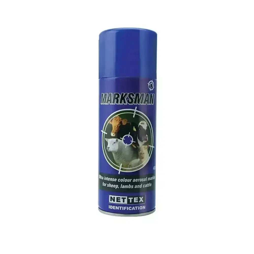Nettex Agri Marksman 400 ml x 12 Pack Black Smallholder