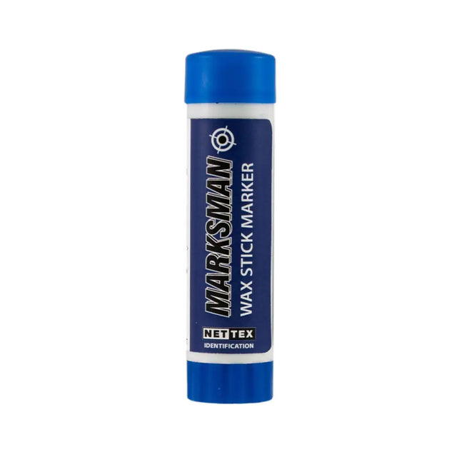 Blue-capped marksman wax stick by nettex agri marksman for temporary identification requirements