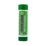 Green nettex agri marksman wax stick marker with white label black text for temporary identification requirements
