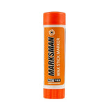 Orange nettex agri marksman wax stick marker with white label and black text for temporary identification needs