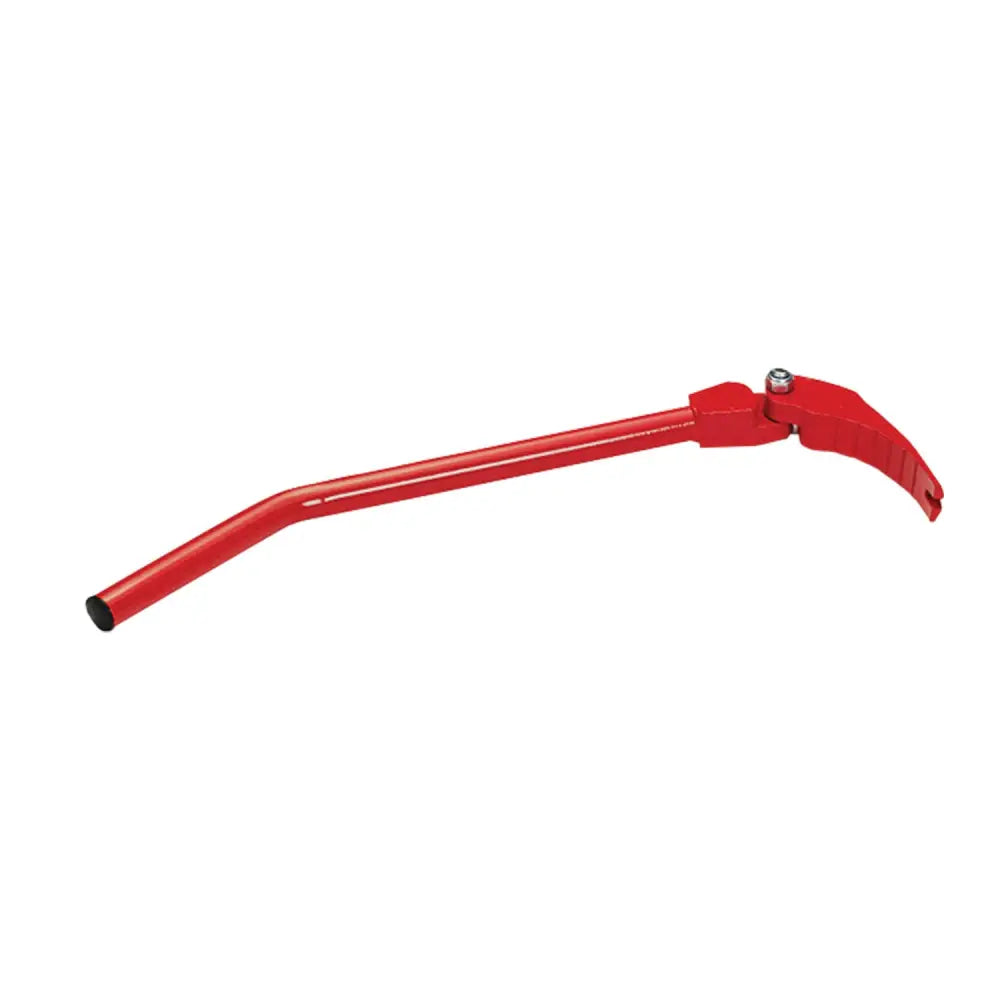 Red metal curved blade garden tool handle for nettex agri myti fencer wire strainer myti fencer wire use