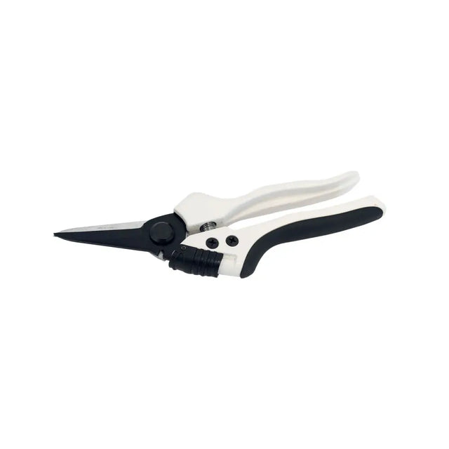 Black and white nettex agri myti-lyte lightweight foot shear with ergonomic handles for easy pruning tasks