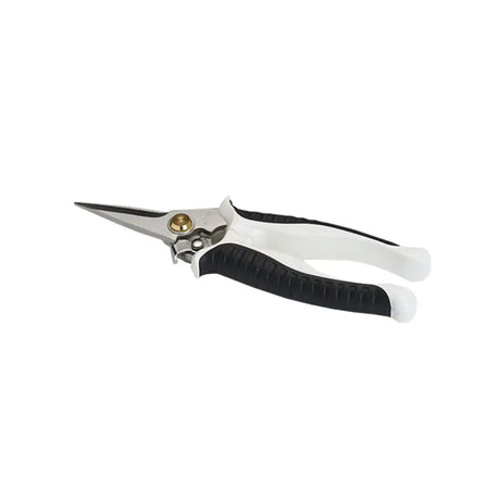 Black and white ergonomic handled nettex agri myti-lyte mk iii pruning shears with ultra sharp mini-serrated blades