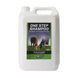 White plastic jug of nettex agri one step animal shampoo low foaming for sheep cattle horses and dogs
