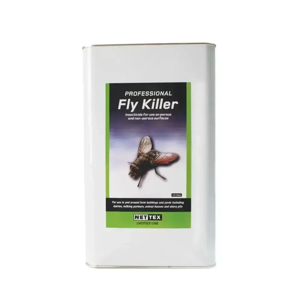Nettex Agri Professional Fly Killer 4.5 Litre X 4 Pack Smallholder