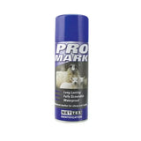 Blue aerosol can of nettex agri promark fully scourable professional marker spray for sheep and lamb ID