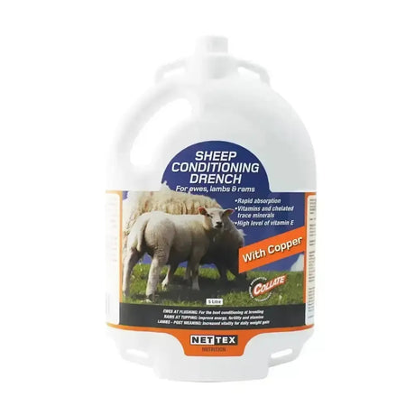 Nettex Agri Sheep Conditioning Drench With Copper Backpac 5 Litre Smallholder