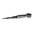 Stainless steel nettex agri sheep single bow shears with polished finish and black rubber grip perfectly designed dagging