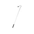 Silver metal nettex agri shepherds crook with black rubberized grips robustly designed shepherds crook tool