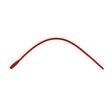 Red silicone strap with smooth flexible texture and rounded ends for nettex agri spare latex tube use