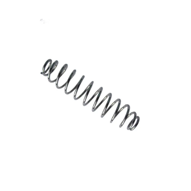 A sleek metallic coil spring with polished chrome finish for netteX agri spare myti-lyte mark agri spare spring