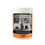 White plastic container with orange and black label of nettex agri ultra ultra concentrate colostrum providing energy powder