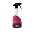White spray bottle of nette x coat shine with black trigger and pink label for stunning high shine non oily coat dressing