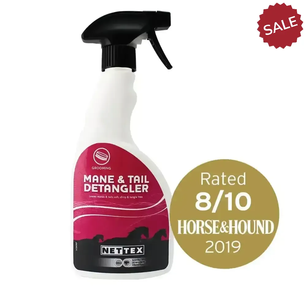 Nettex Equine Mane & Tail Detangler 500 ml x 6 Pack Mane & Tail Detanglers
